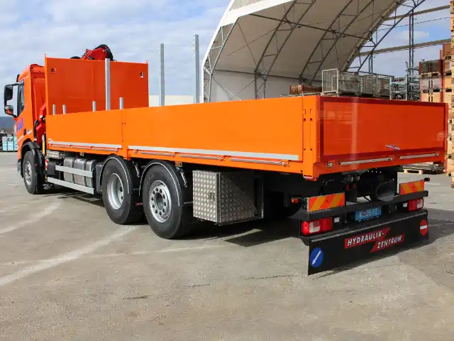 Dies ist ein Symbolbild für einen Pritschenaufbau