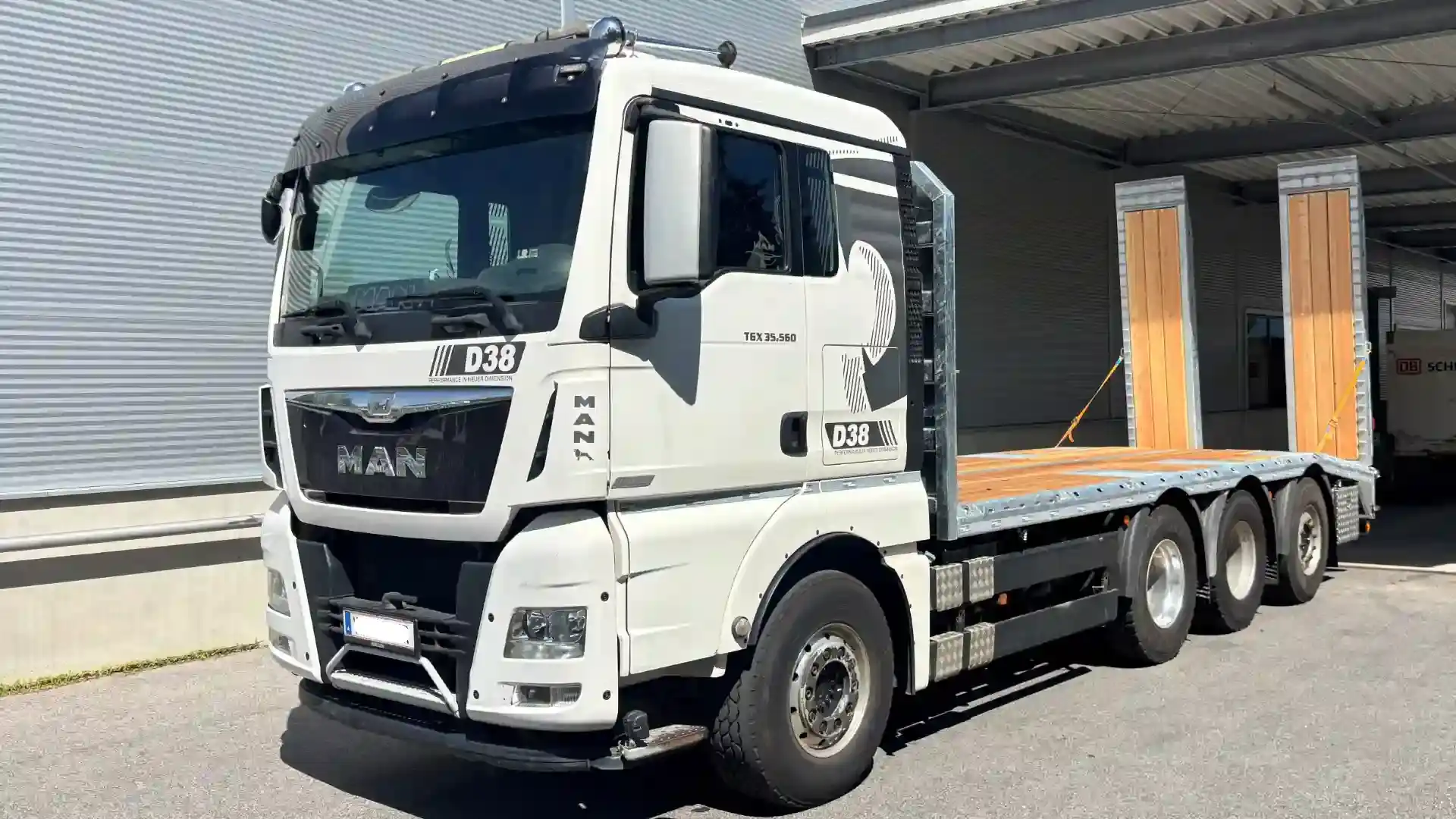 Dies ist ein Symbolbild für einen Plateuaufbau